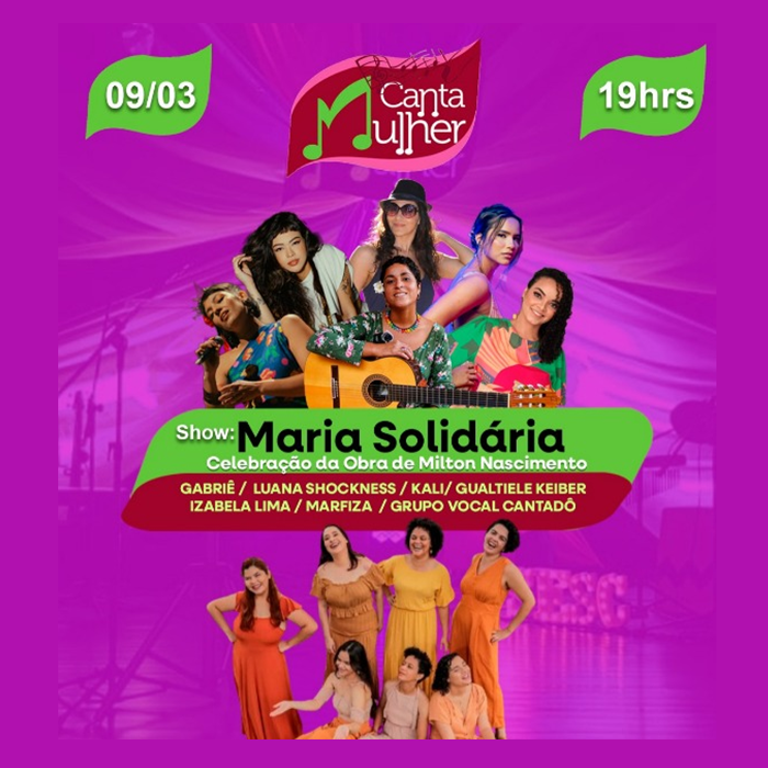 Projeto Canta Mulher 33 Anos