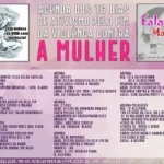 (FPM), realiza a Agenda de 16 Dias de Ativismo pelo fim da Violência contra Mulher